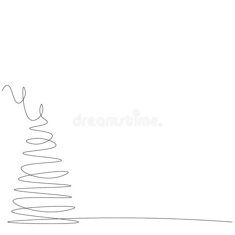 Spring Coil Line Drawing Stock Illustrations 79 Spring Coil Line Drawing Stock Illustrations