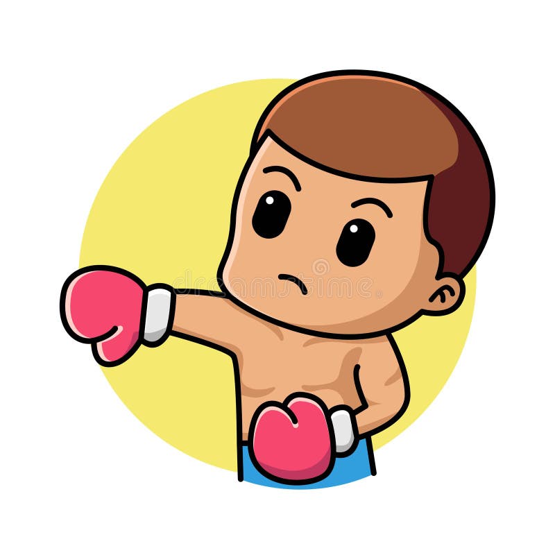 Cartoon Boy Box Fight Stock Illustrations – 221 Cartoon Boy Box Fight ...