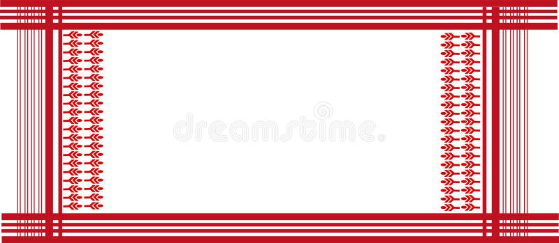 gamosa textile pattern gamosa or gamusa is an article of significance for  the indigenous people of Assam India Stock Vector Image  Art  Alamy