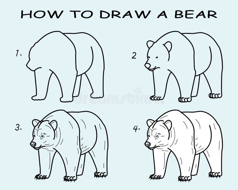 How to Draw Cute Cartoon Panda Bear Easy Step-by-Step Drawing Tutorial for  Kids - How to Draw Step by Step Drawing Tutorials