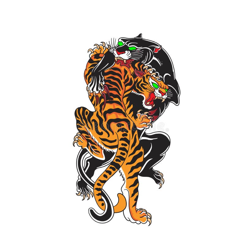 Fighting Tiger Mascot Stock Illustrations – 95 Fighting Tiger Mascot ...