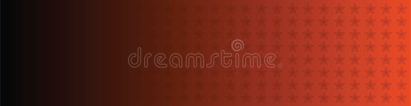 Web Banner Template Dark Orange Color, Empty Blank Horizontal Vector
