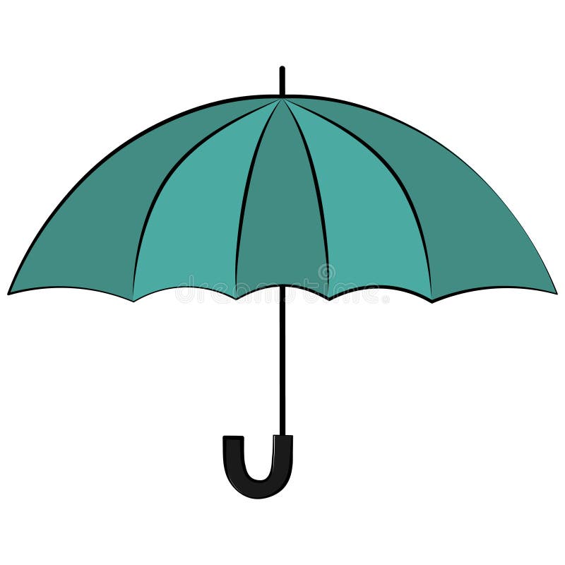 Blue Umbrella Picture. Image 6627159