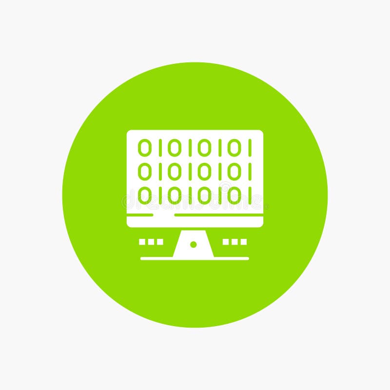 Web, Computer, Computing, Server white glyph icon vector illustration