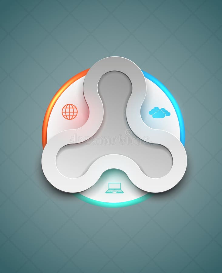 Web design de Minimalistic illustration libre de droits Web design de Minimalistic illustration libre de droits