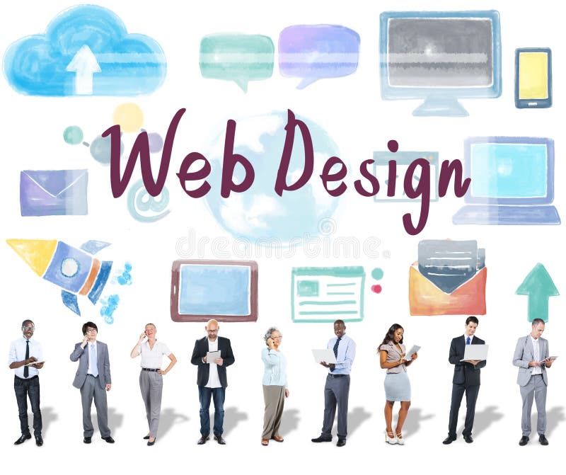 Software Programming Web Development Concept Stock Photo - Image of ...