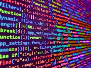 Web Developer HTML Code With CSS On Screen Developing Programming 