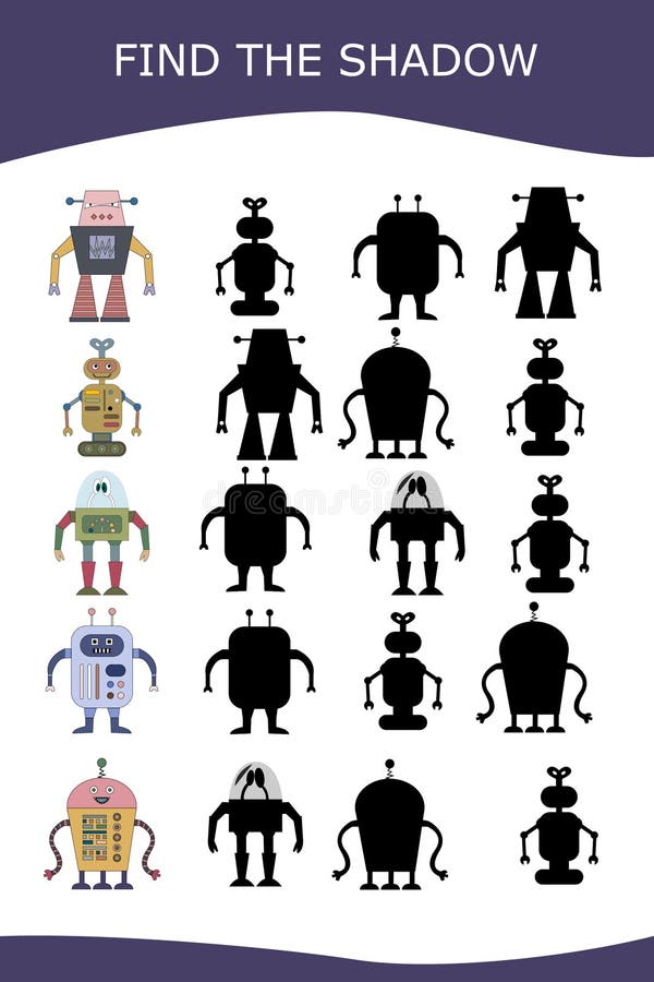 Children`s educational game stock illustration