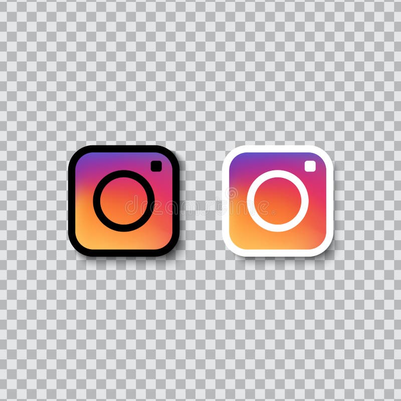 Web icon. Photo camera icon on transparent background. Vector