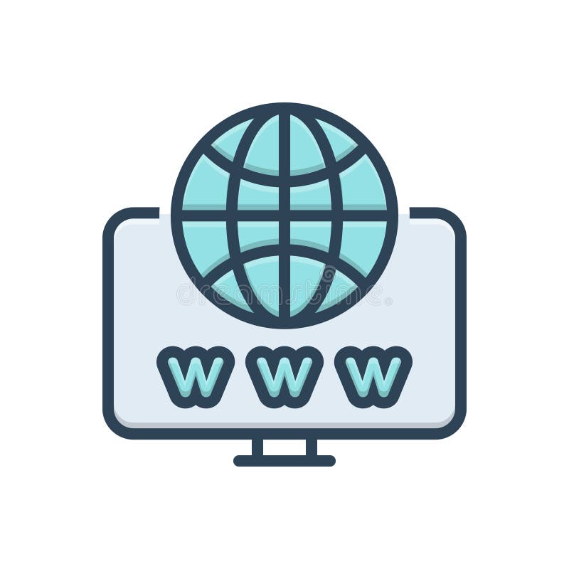 Color Illustration Icon for , site and Stock