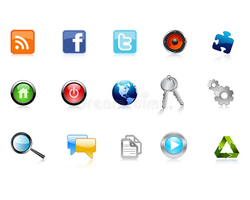 Web icons