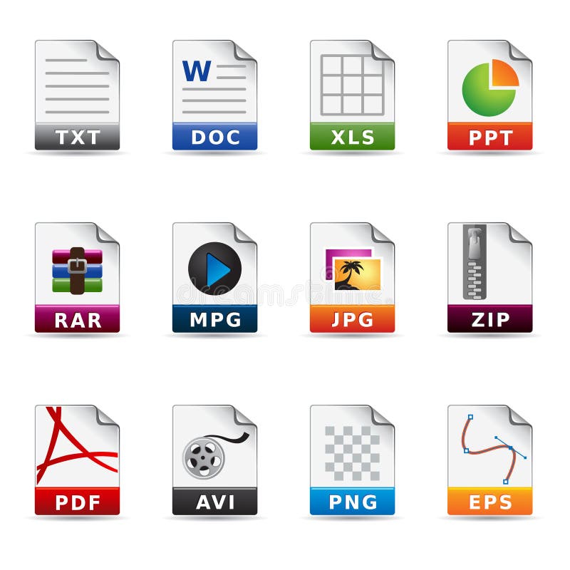 Web Icons - File Types