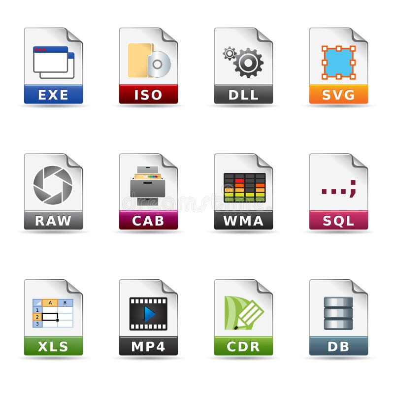 Web Icons - File Types 3