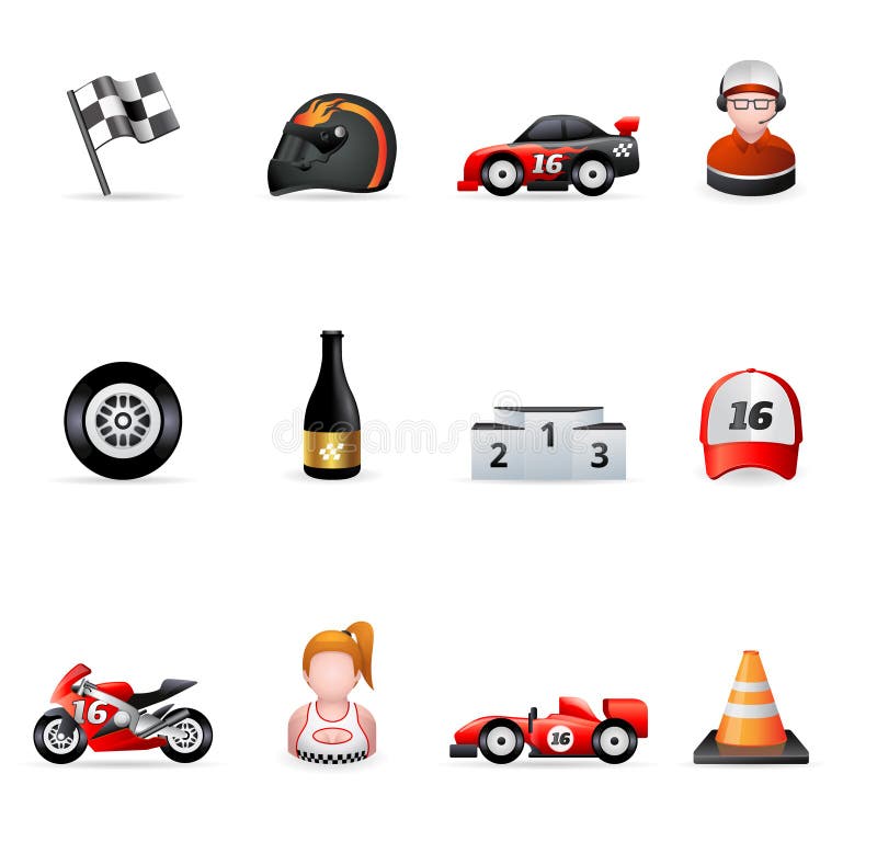 Web Icons - Racing