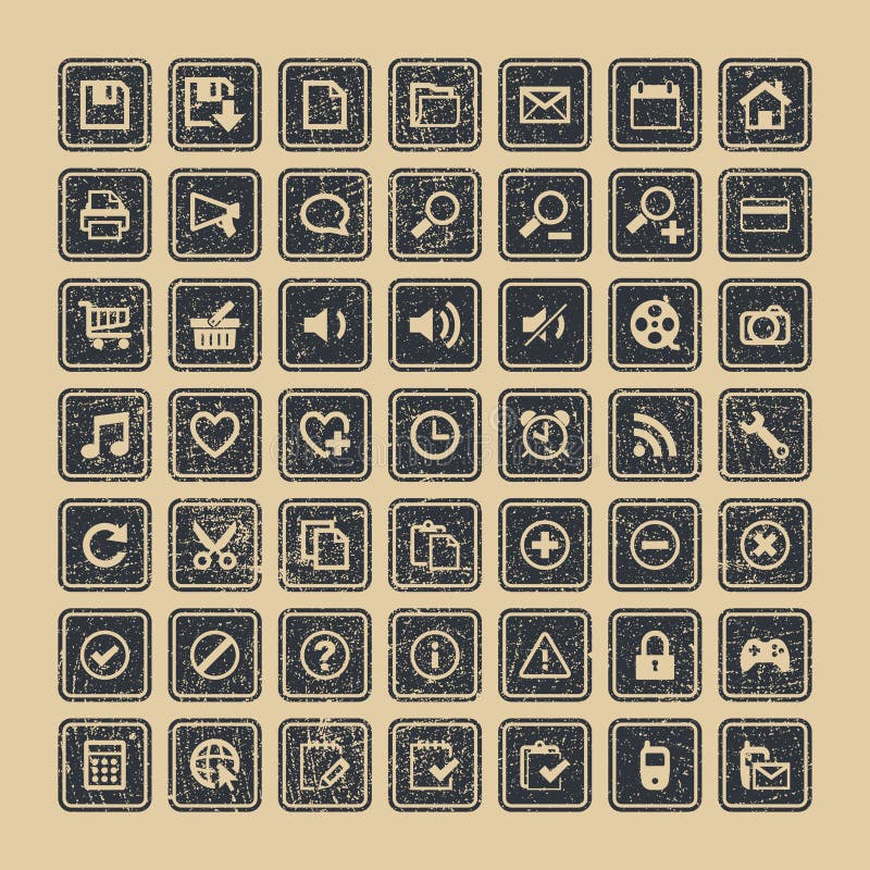 Web icons vector set eps 8