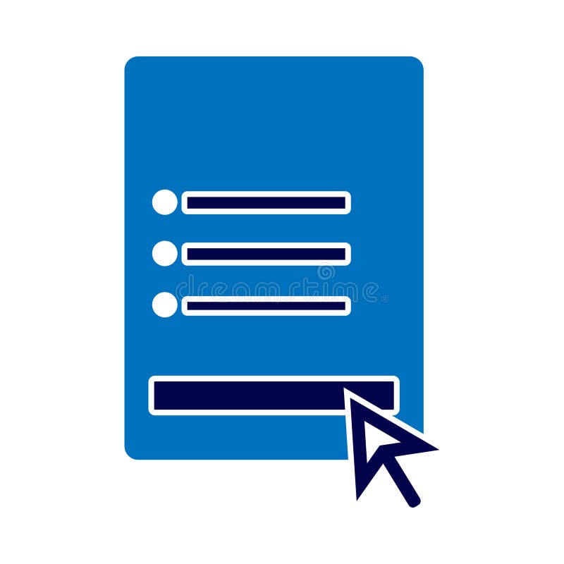 Web menu, click, menu, nav bar, menu scrolling icon vector illustration