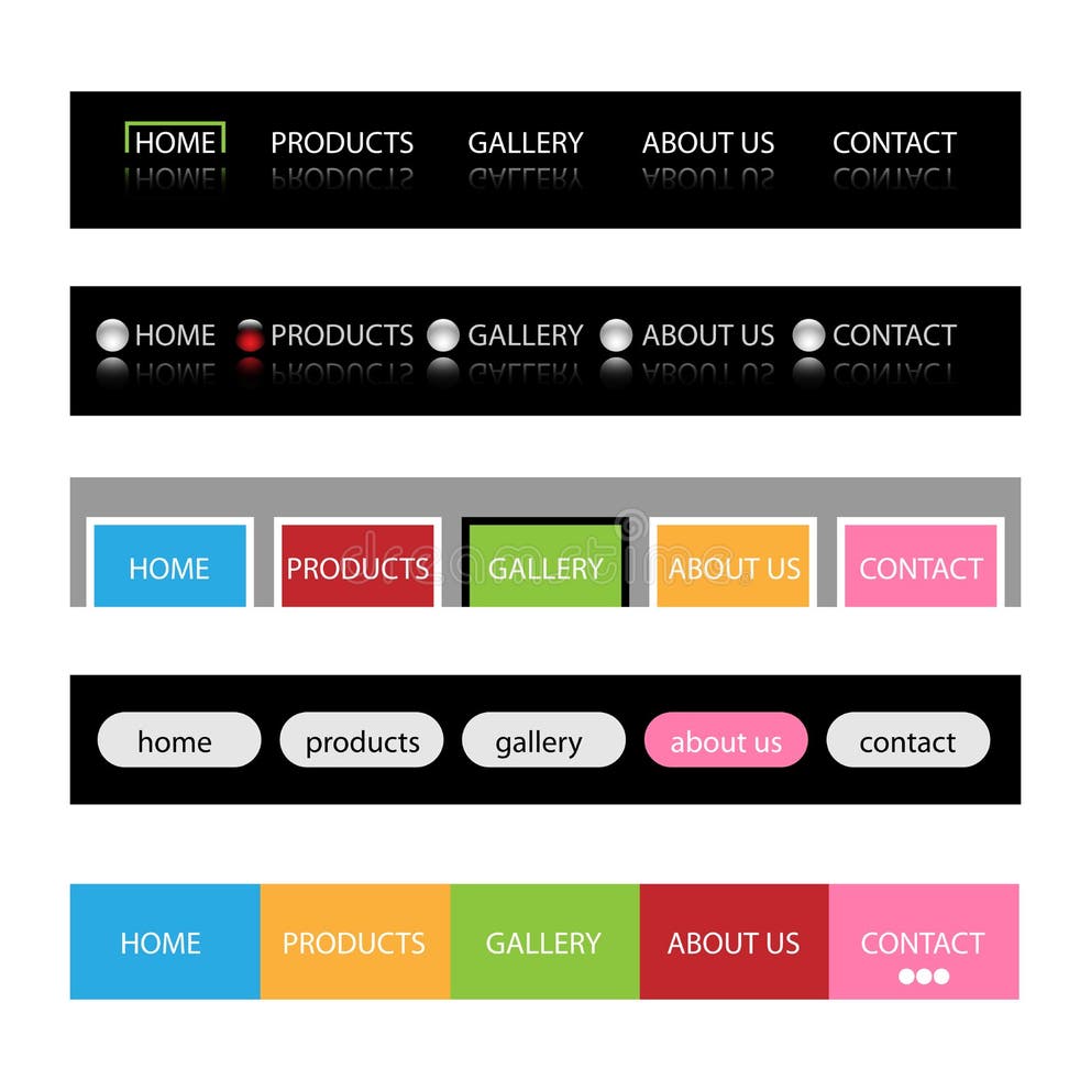 Web Navigation Menu Template Stock Illustrations 40,948 Web Web Navigation Menu Template Stock Illustrations 40,948 Web