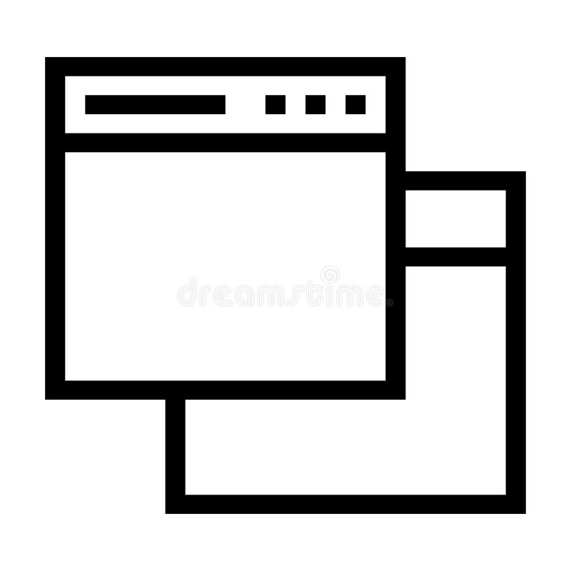 Web-pagina Pictogram royalty-vrije illustratie Web-pagina Pictogram royalty-vrije illustratie