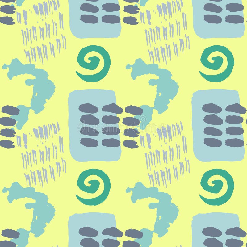 Paint Spots Seamless Pattern for Covers, Wallpapers, Textiles