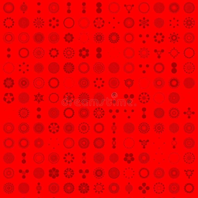 Web Shapes Icons Full Resolution stock illustration