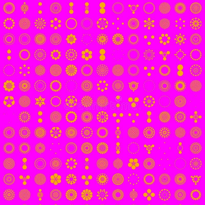 Web Shapes Icons Full Resolution stock illustration