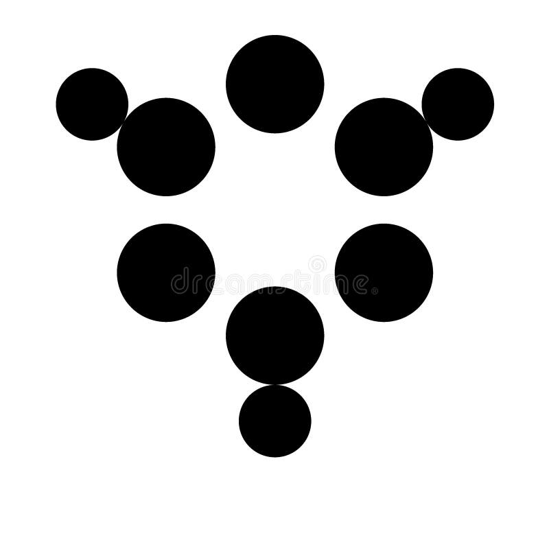 Web Shapes Icons Full Resolution royalty free illustration