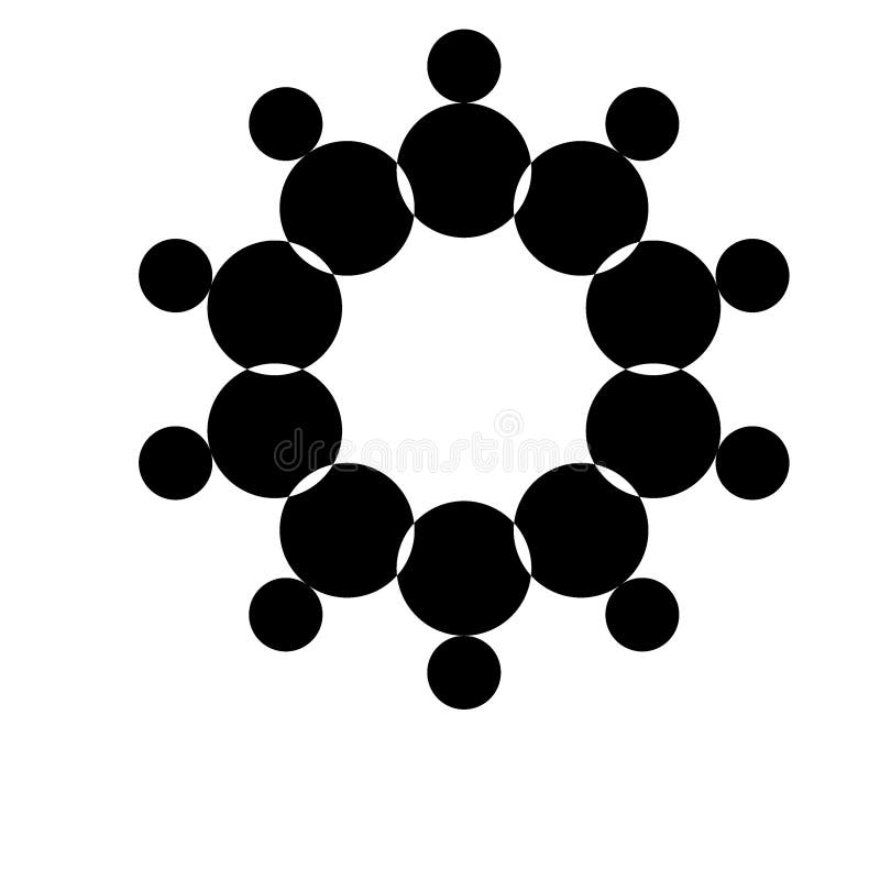 Web Shapes Icons Full Resolution stock illustration