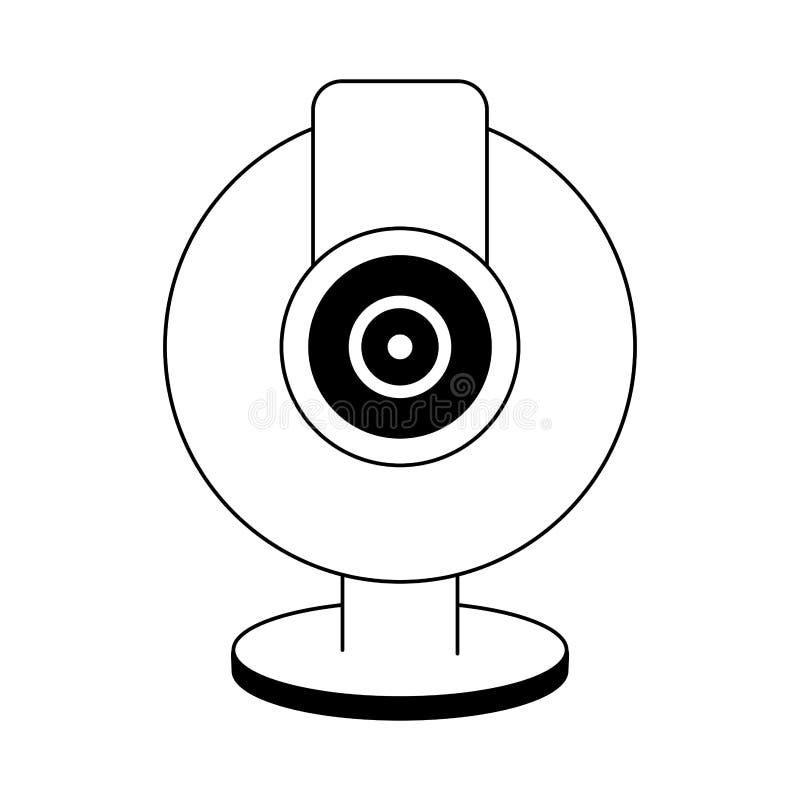 cam Isolated On White Picture. Image 9474529