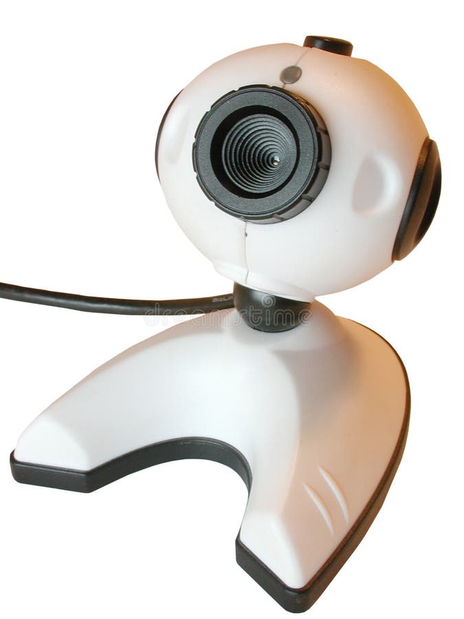 Webcam isolato immagine stock libera da diritti Webcam isolato immagine stock libera da diritti