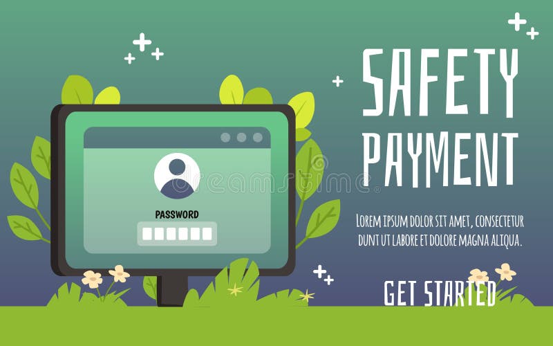 page for Transmission Money and Data Via Safety Payment System, Flat