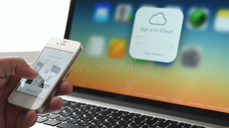 Webpage της Apple στο iphone