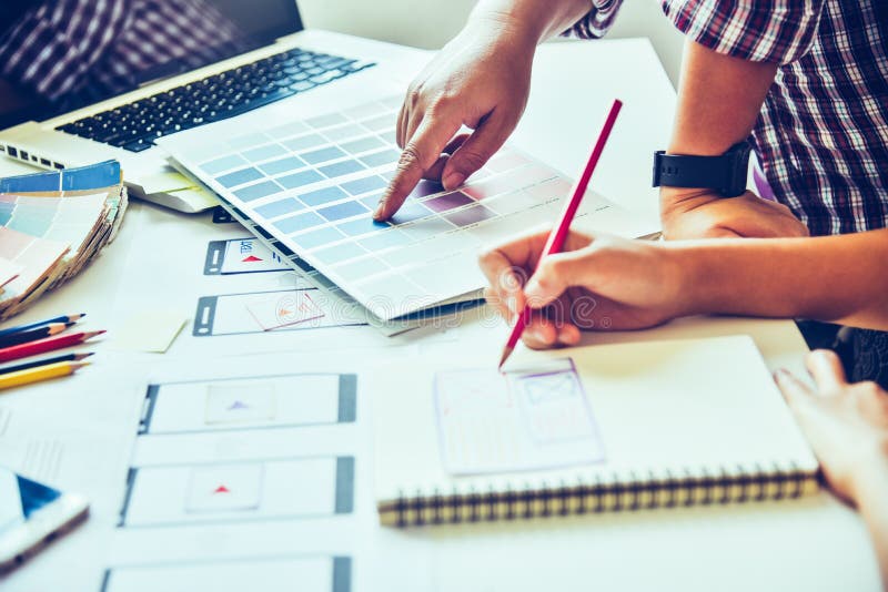 site Designer Creative Planning Application Development Graphic