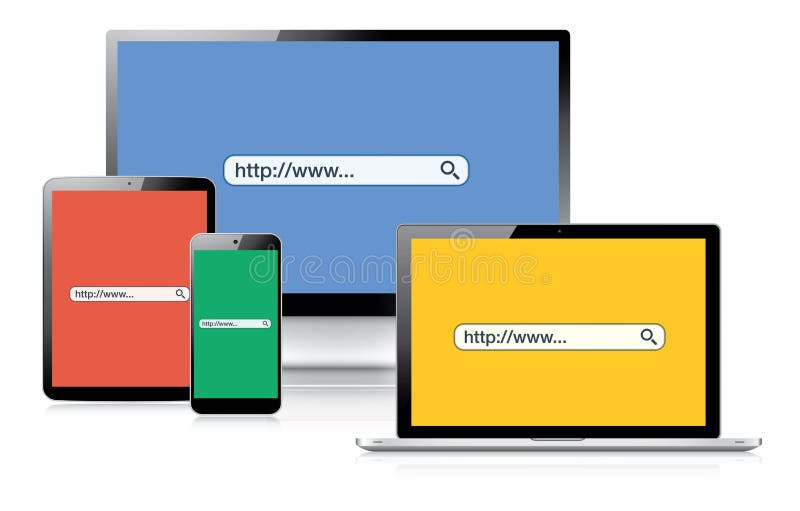 Website, die das Vektorkonzept erklärt SEO PR sucht vektor abbildung