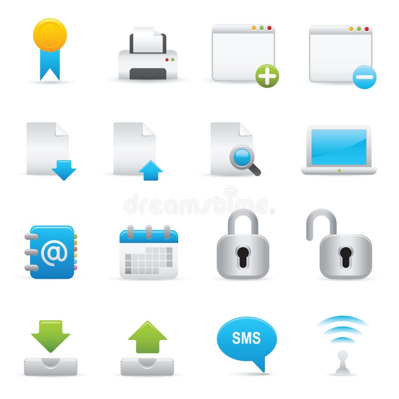 Website & Internet Icons Set | Indigo Serie 02 vector illustration Website & Internet Icons Set | Indigo Serie 02 vector illustration