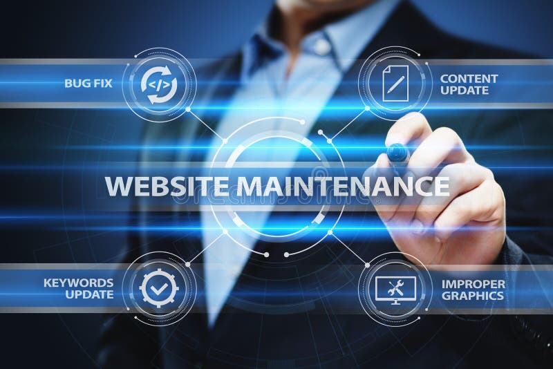 Website maintenance Business Internet Network Technology Concept stock images Website maintenance Business Internet Network Technology Concept stock images