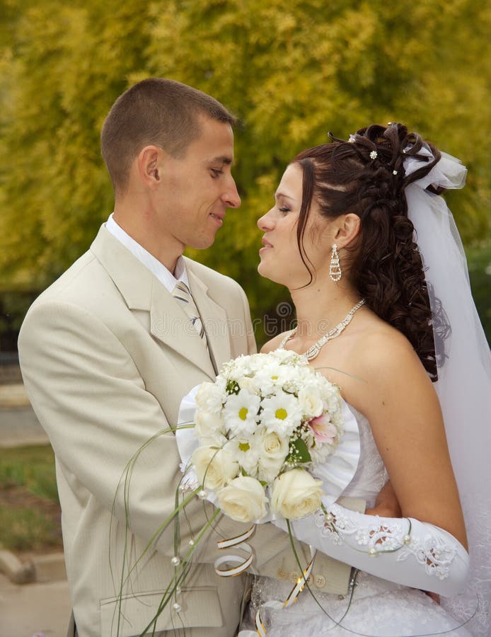 Latino Wedding Couple Toasting Stock Image - Image of latino, glamour ...