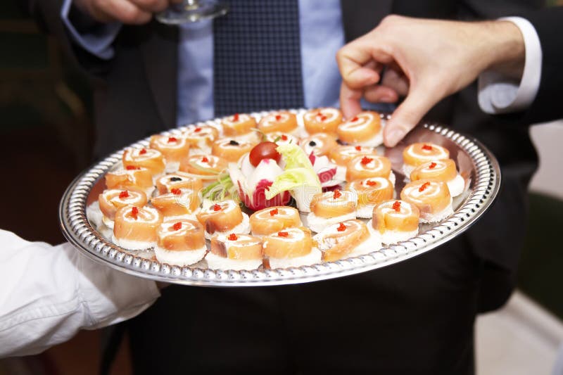 Wedding appetizers stock photo. Image of appetizer, appetite 1889940