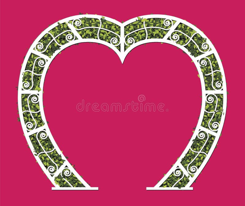 Download Arch Of Leaves With Silhouette With Male Medical Half Body ...