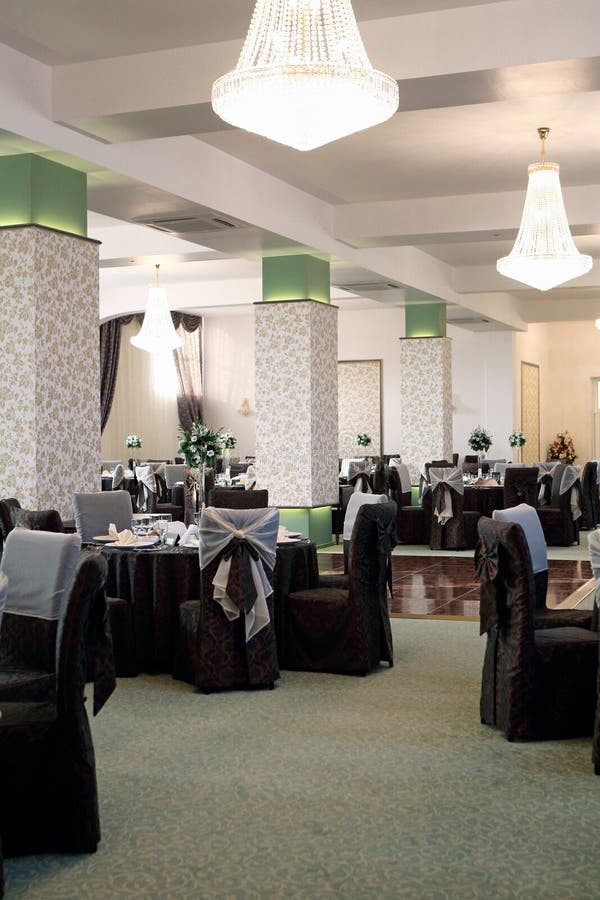 Wedding ballroom stock photo. Image of chairs, party 11148820