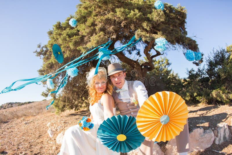Wedding, Beautiful Romantic Bride and Groom Kissing and Embracing Outdoors stock images Wedding, Beautiful Romantic Bride and Groom Kissing and Embracing Outdoors stock images