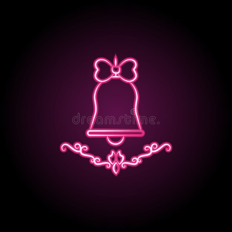 Wedding bells black Royalty Free Vector Image - VectorStock