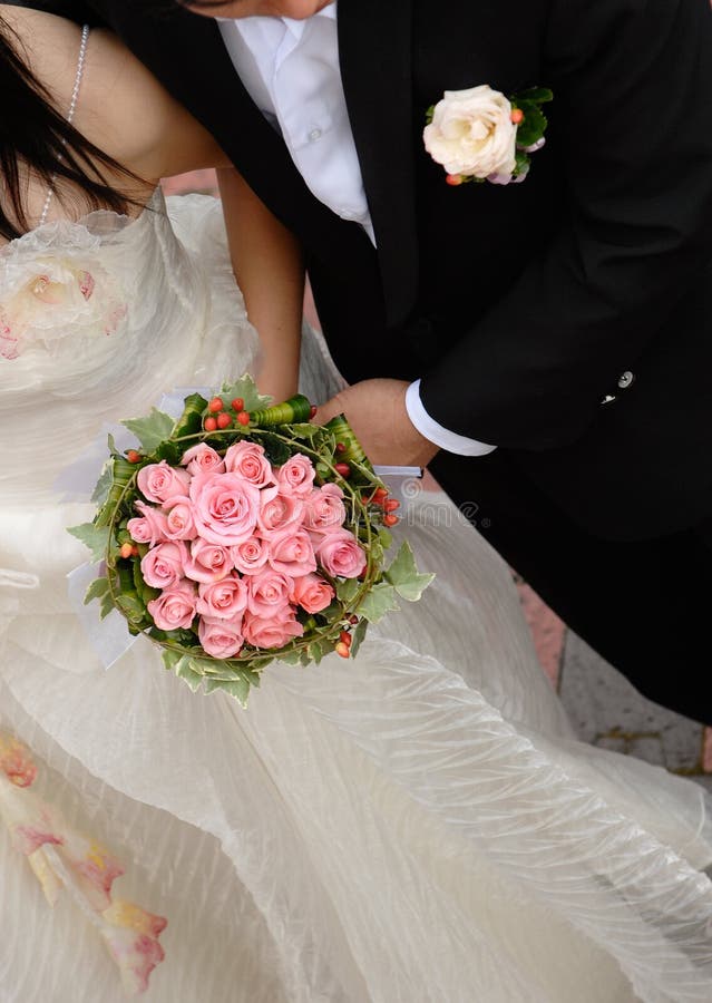 Malay Wedding Flower Bouquet Stock Photo Image of green, human 598682