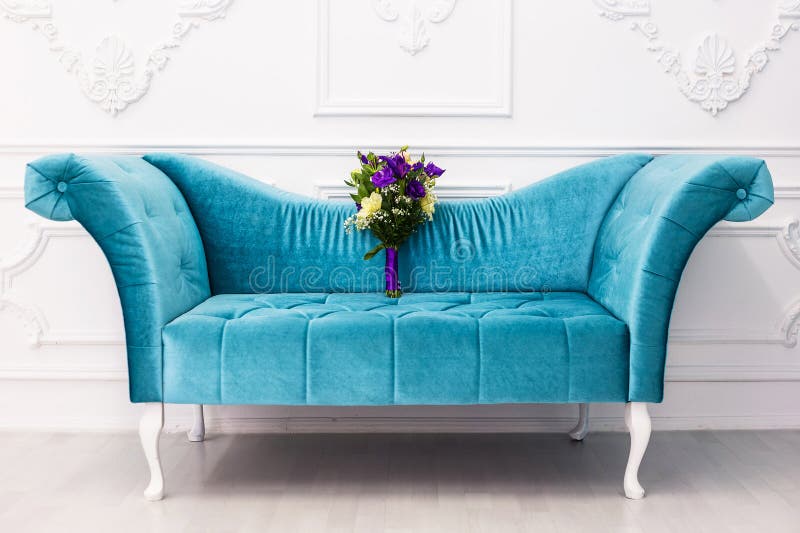 Wedding Sofa stock photo. Image of decoration, marriage 6241360