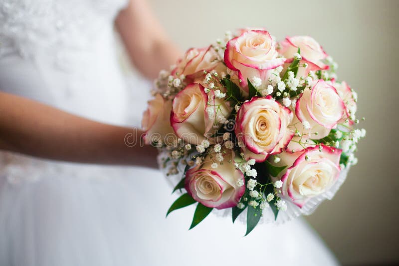 Wedding bouquet of the bride