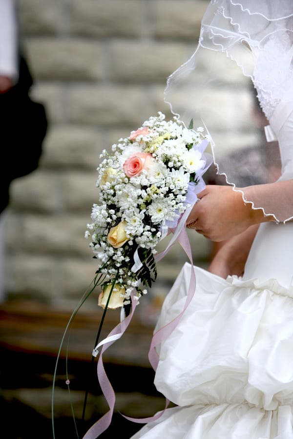 Wedding bouquet close up