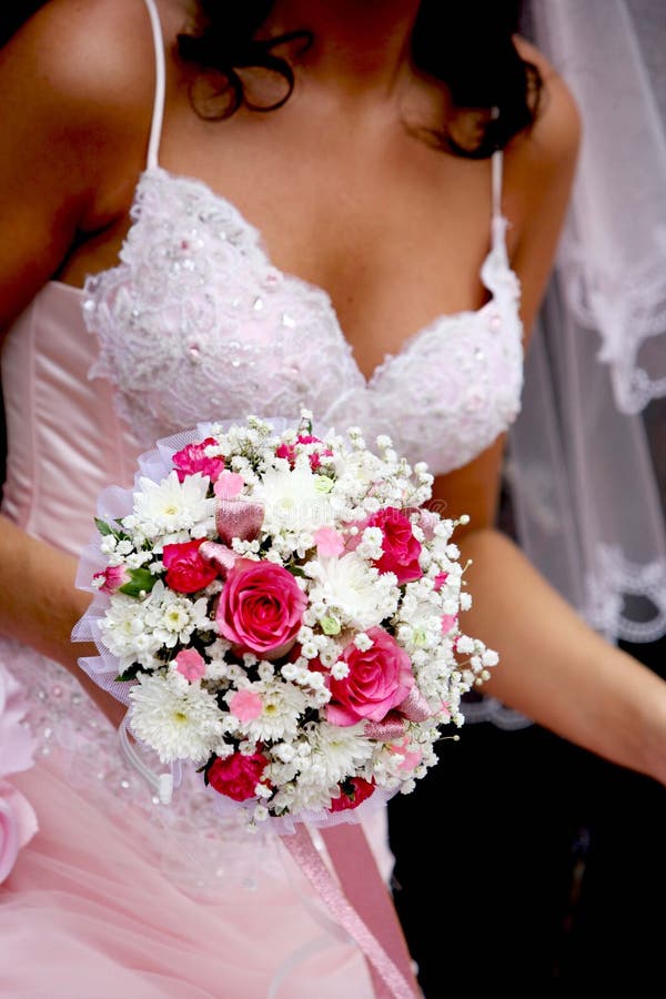 Wedding bouquet close up