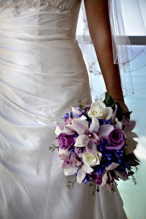 Wedding Bouquet With Orchids And Roses Stock Photo Image 11305476