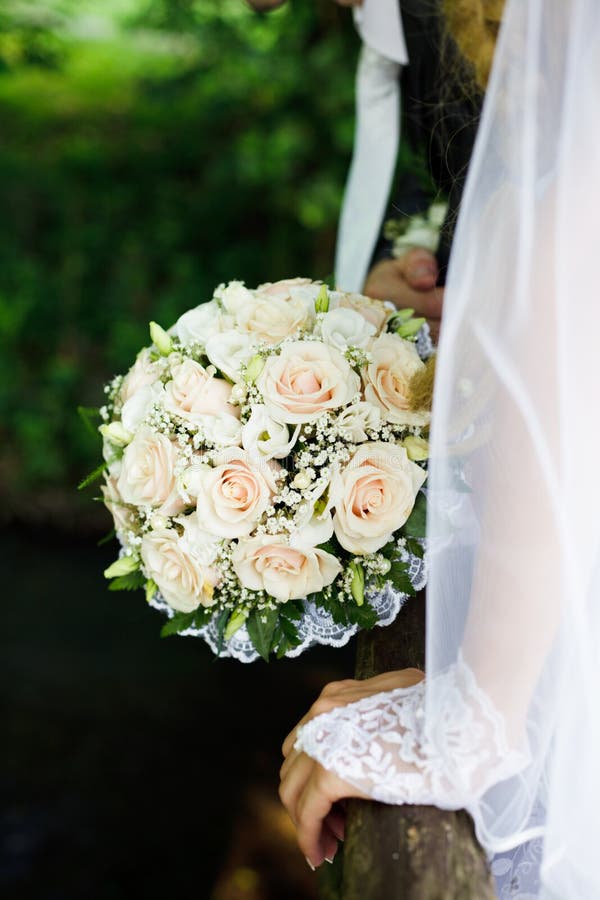 Wedding bouquet outdoor stock photo. Image of married 20364182