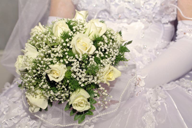Wedding bunch of flowers stock photo. Image of bride, feelings 2348220