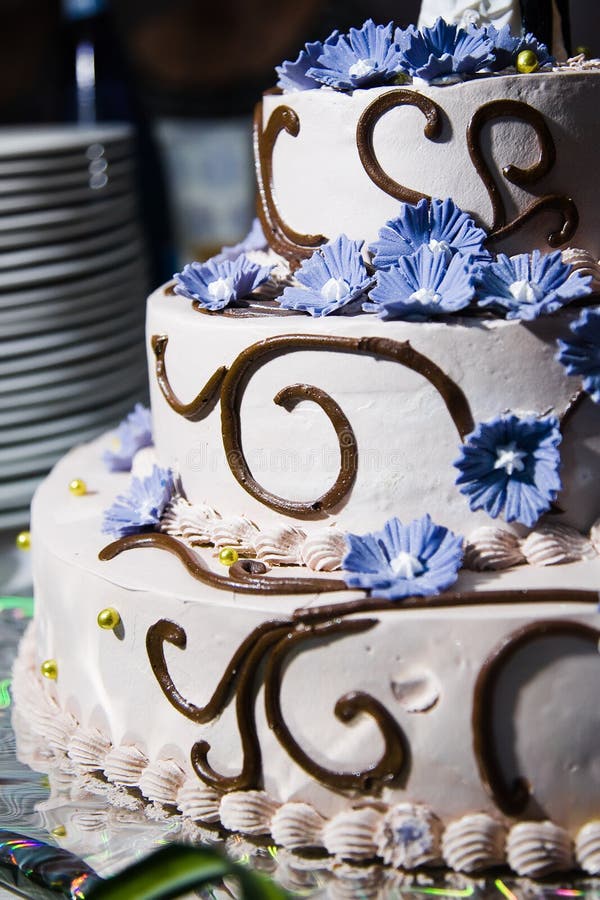 Wedding Cake stock photo. Image of sweet, cream, layers 9725460